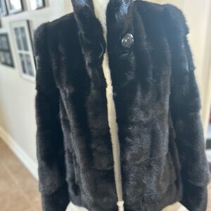 Black Fur Teddy Jacket - Cozy Everyday Layer